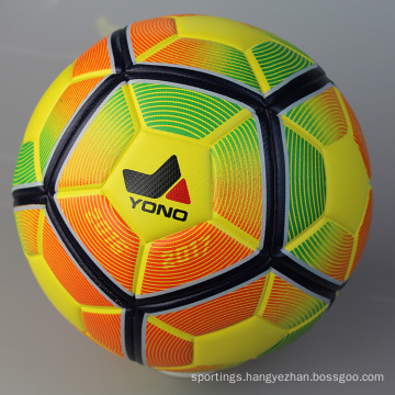 2015 Official size 5 wholesale factory promotion football soccer ball